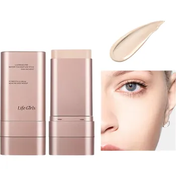Make-up Lehký hydratační make-up v tyčince se štětcem Voděodolný dlouhotrvající tyčinkový make-up pro přirozený lesklý vzhled pleti 1
