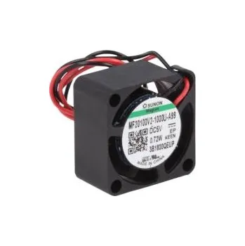 Počítačové chlazení Axiální ventilátor dc, 20 x 20 x 10mm, průtok vzduchu: 1.5cfm 400mW