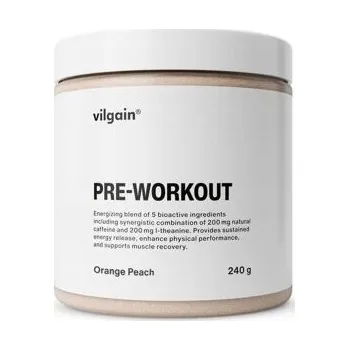 Anabolizér Vilgain Předtréninkový stimulant Pre-Working Orange Peach 240g