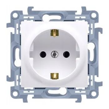 Elektrická zásuvka Elektrická Zásuvka Kontakt-simon bílá