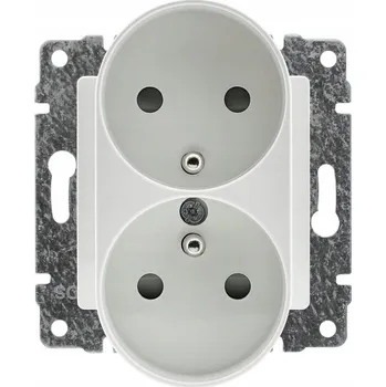 Elektrická zásuvka Kos-Elektro System Elektrická Zásuvka bílá
