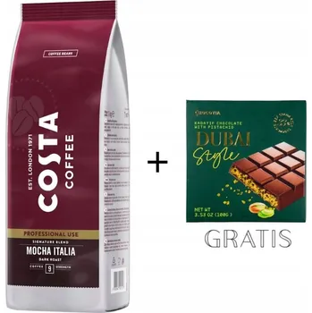 Káva Káva zrnková Costa Pro Signature Blend Dark Roast Mocha Italia 1 kg