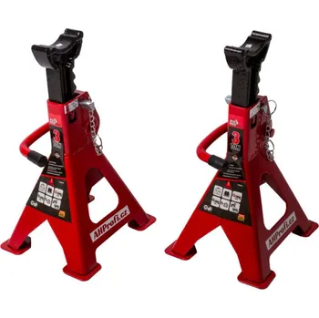 Auto-moto AHProfi Stavitelné podpěry s dvojitým jištěním, 3 t, pár - T43001C