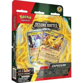 Sběratelská karetní hra Pokémon TCG Deluxe Battle Deck Zapdos ex