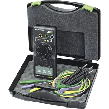 Multimetr Gossen Metrawatt METRAPhase 1 měřič sledu fází, CAT IV 600 V, LED