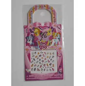 Přípravek na nehty Nálepky na nehty - MY LITTLE PONY 4 (Značka: TAKARA TOMY)
