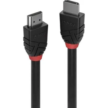 Audio kabel LINDY HDMI kabel Zástrčka HDMI-A 1.00 m černá 36771 8K UHD HDMI kabel