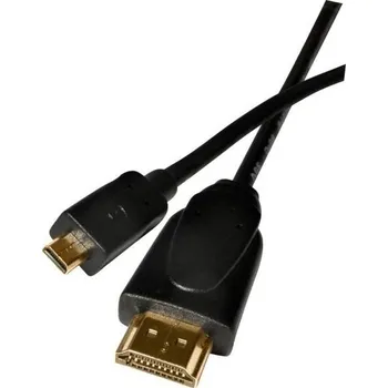 Video kabel EMOS HDMI / HDMI micro, 1,5m, s ethernetem, v1.4