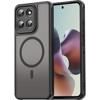 Pouzdro na mobilní telefon Techsuit - HaloFrost II MagSafe - Motorola Moto G86 - černá