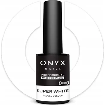 Lak na nehty 001 Hybridní lak Super White 7ml