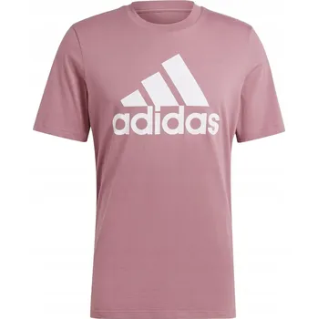 Pánská móda Pánské tričko adidas Essentials Single Jersey Big Logo Tee IX0137 - Velikost M