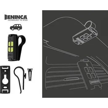 TO.CLIP - držák pro ovladače Beninca TO.GO2VA a TO.GO4VA