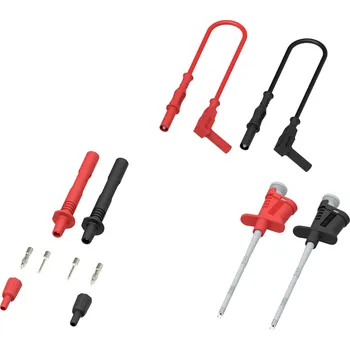 Měřicí kabel Electro PJP 425 sada měřicích kabelů černá, červená 1 ks