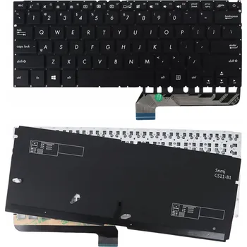 Náhradní klávesnice pro notebook KLAWIATURA ASUS UX430 U4100U UX430U LED PCALL pro Asus