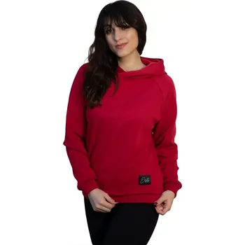 Dámská mikina ESITO | Dámská zateplená mikina Warmkeeper Red - červená / XS