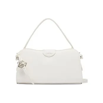 Kabelka Kabelka Calvin Klein Emblem Trio Top Handle Camera Ba LV04F3370G Bílá OS