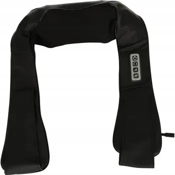 Masážní přístroj Masážní Přístroj Shiatsu na krk a záda s vyhříváním, černý