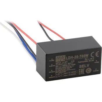 Příslušenství pro LED osvětlení MEAN WELL LDH-25-350W LED driver 25.2 W 0.35 A 12.5 - 72 V 1 ks