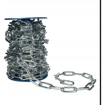 Železářství Řetěz s dlouhými oky, třída D2, 6 mm, 1 m
