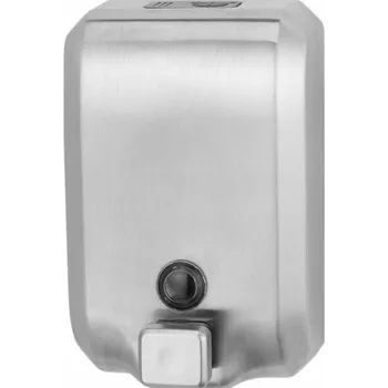 Dávkovač mýdla Ruční nástěnný dávkovač mýdla Faneco 1000 ml, stříbrný