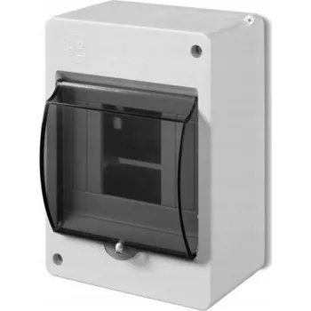 Rozvaděč Rozvodnice nástěnná 4-modulová s okénkem S-4, 400V Elektro-Plast