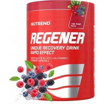 Aminokyselina BCAA Regener prášek NUTREND 450g červené ovoce