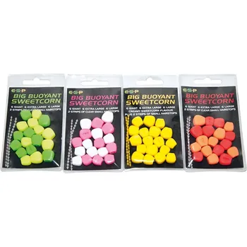 Boilies ESP KUKUŘICE POP-UP ČERVENÁ, POMERANČ VELKÝ