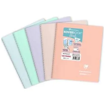 Blok Kroužk.zápisník Koverbook Blush A5, 80 listů,linka