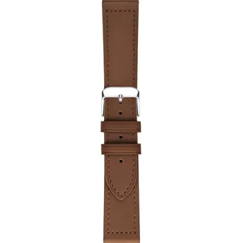 Řemínek na hodinky Kožený řemínek na hodinky 18 mm hnědý
