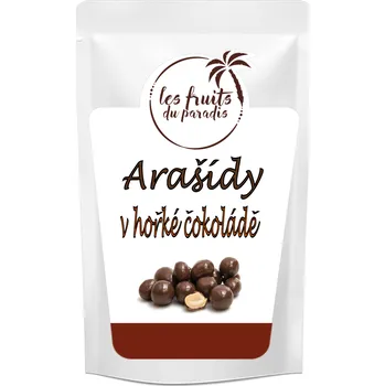Arašídy v hořké čokoládě 500 g LES FRUITS DU PARADIS