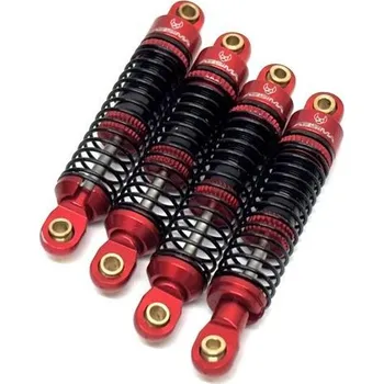 RC model Absima Hliníkové třecí tlumiče Absima včetně pružin pro malé modely, délka 53mm, 4ks