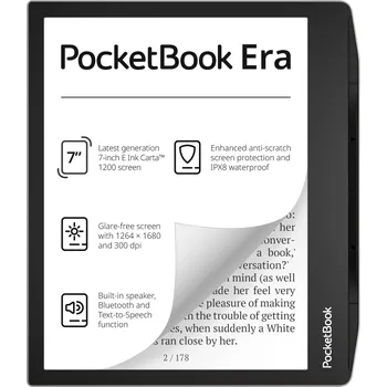 Čtečka elektronické knihy PocketBook Era Čtečka e-knih 17.8 cm (7 palec) stříbrná 16 GB