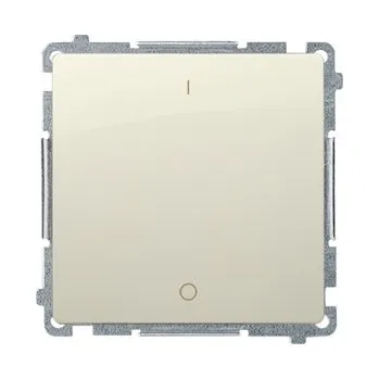 vypínač Dvoupólový spínač Kontakt-simon BMW2A.01/12 béžový