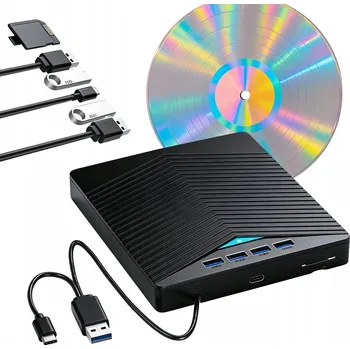 Mechanika Externí DVD CD vypalovačka a přehrávač