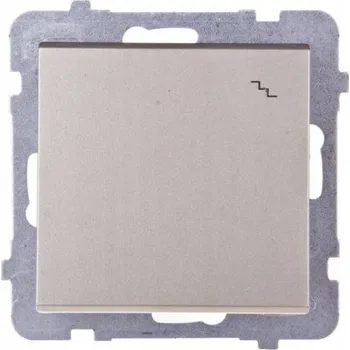 vypínač Schodišťový vypínač pod omítku Ospel zlatý ŁP-3R/m/39