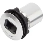 zásuvkový modul RJ45 RJ45 zásuvka, vestavná TRU COMPONENTS 1417397, černá, 1 ks