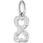 Ocelový přívěsek Drops Infinity Love SCZ912 Morellato