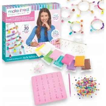 kreativní sada MAKE IT REAL Sada na výrobu přívěsků z modelovací pěny, kreativní hračka