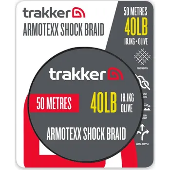 Trakker Products Trakker Šoková šňůra Armotexx Shock Braid 40lb, 18,1kg, 50m Varianta: Trakker Šoková šňůra Armotexx Shock Braid 40lb, 18,1kg, 50m