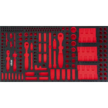 Vigor Pěnová vložka pro sadu nářadí s&nbsp;nástrčnými klíči - V4521