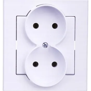 Elektrická zásuvka Ospel Elektrická Zásuvka zásuvka bílá