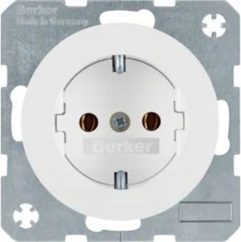 Elektrická zásuvka Bílá nástěnná Elektrická Zásuvka Berker