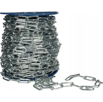 Železářství Řetěz s dlouhými oky, průměr drátu 2,5 mm, 1 metr