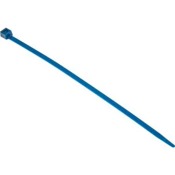 Organizace kabelů Stahovací páska Vysoce chemicky odolná 111-00732 T50R-E/TFE-BU 201 mm 4.7 mm Modrá Ethylen-tetrafluorethylen