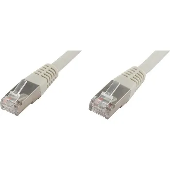 Datový kabel econ connect F6TP7GR RJ45 síťové kabely, propojovací kabely CAT 6 S/FTP 7.00 m šedá párové stínění 1 ks