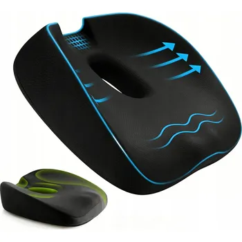 Polštář Ortopedický polštář na sezení do křesla řidiče do kanceláře PROFILOVANÝ