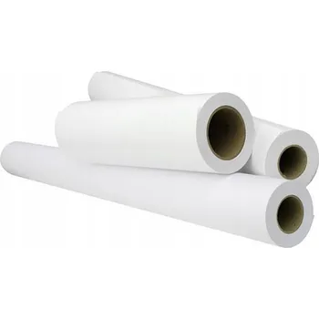 Kancelářský papír Kancelářský Papír v Roli Pro Tisk Tiskařský ROLE KOPÍROVACÍHO PAPÍRU 594/175 80g Sada