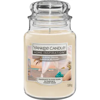 Svíčka Yankee Candle Home Inspiration Vonná svíčka ve skle 538 g Calming Cabana