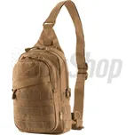 Taška přes rameno M-Tac Assistant Bag – objem 4 l, systém Molle, nastavitelný popruh, lehká konstrukce 0,33 kg, funkční rozměry, Barva Coyote M-Tac
