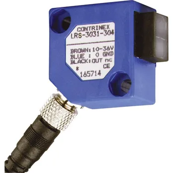 Contrinex LRS-3031-304 reflexní světelná závora, 620 100 416, spínání za tmy, 10 - 36 V/DC, 1 ks